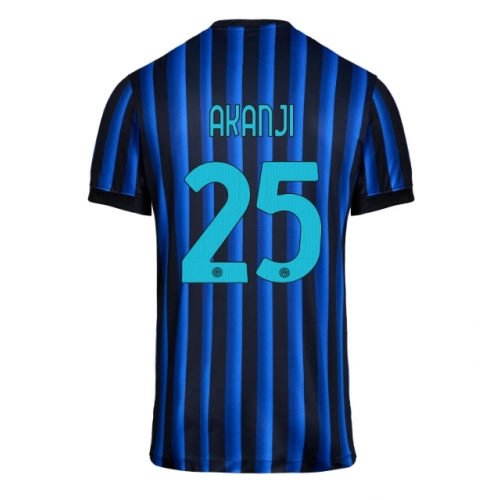 Billige Fotballdrakt Inter Milan Manuel Akanji #25 Replika Hjemmedrakt 2025-26 Kortermet Billige Fotballdrakt Inter Milan Manuel Akanji #25 Replika Hjemmedrakt 2025-26 Kortermet